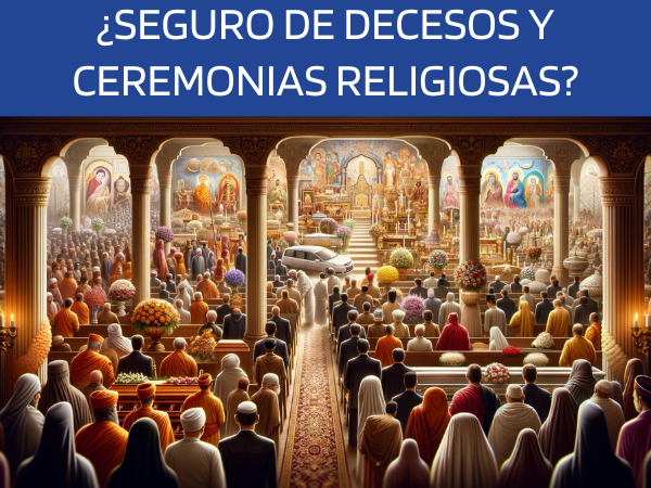 ¿Puede el seguro de decesos cubrir los gastos de una ceremonia religiosa específica?